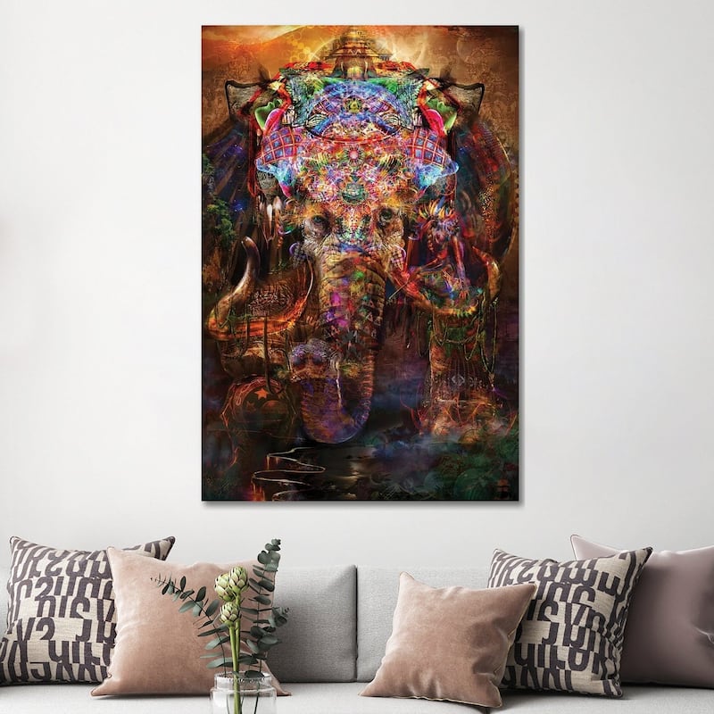 iCanvas "Ganesha" by Jumbie Canvas Print