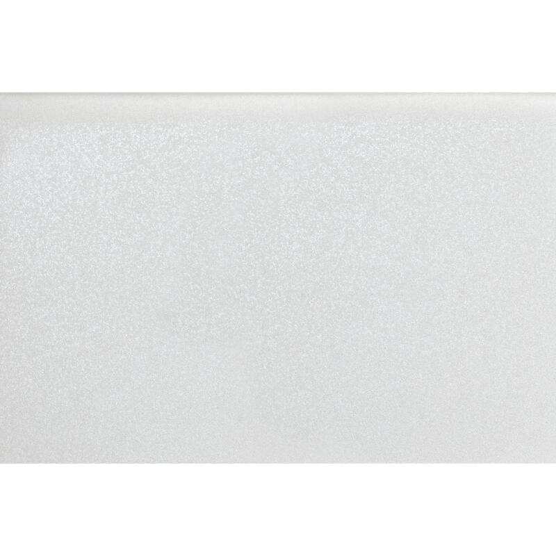 Modern Glam White Finish LED Light Bed 1pc Furniture