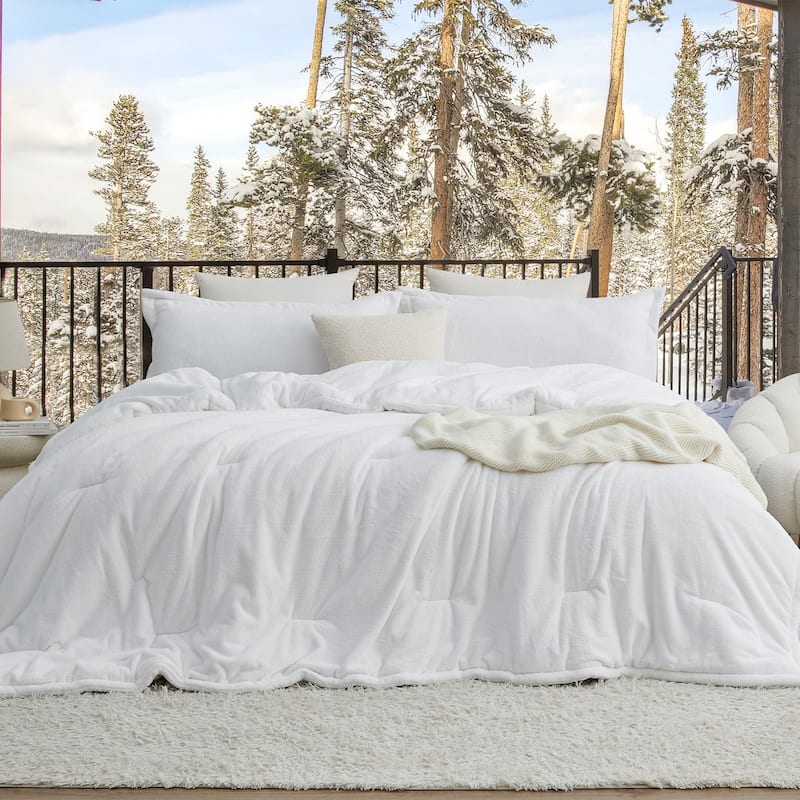 Softer than Soft® - Coma Inducer® Oversized Comforter Set - Double Plush White