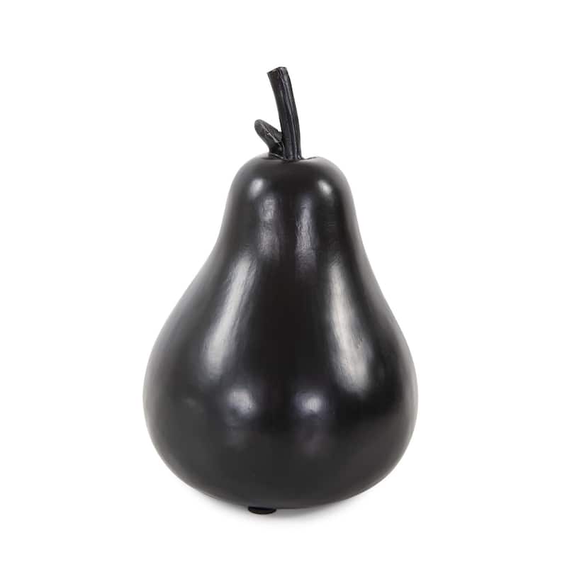 Gilded Pear - 16.5H x 6.3/4W x 9.1/4D