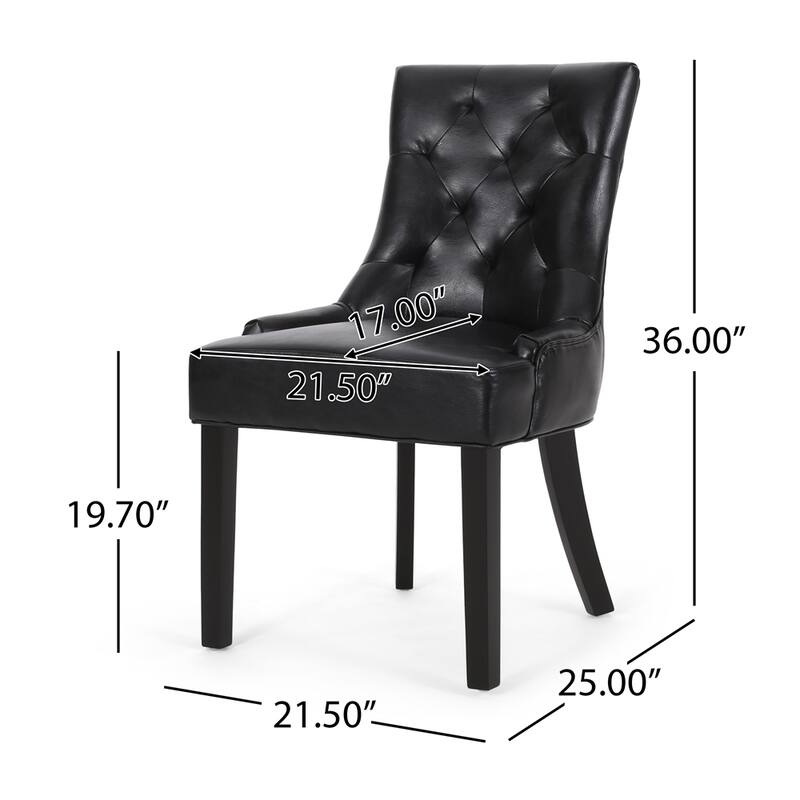 Dining Chair (Set Of 2)   - Black