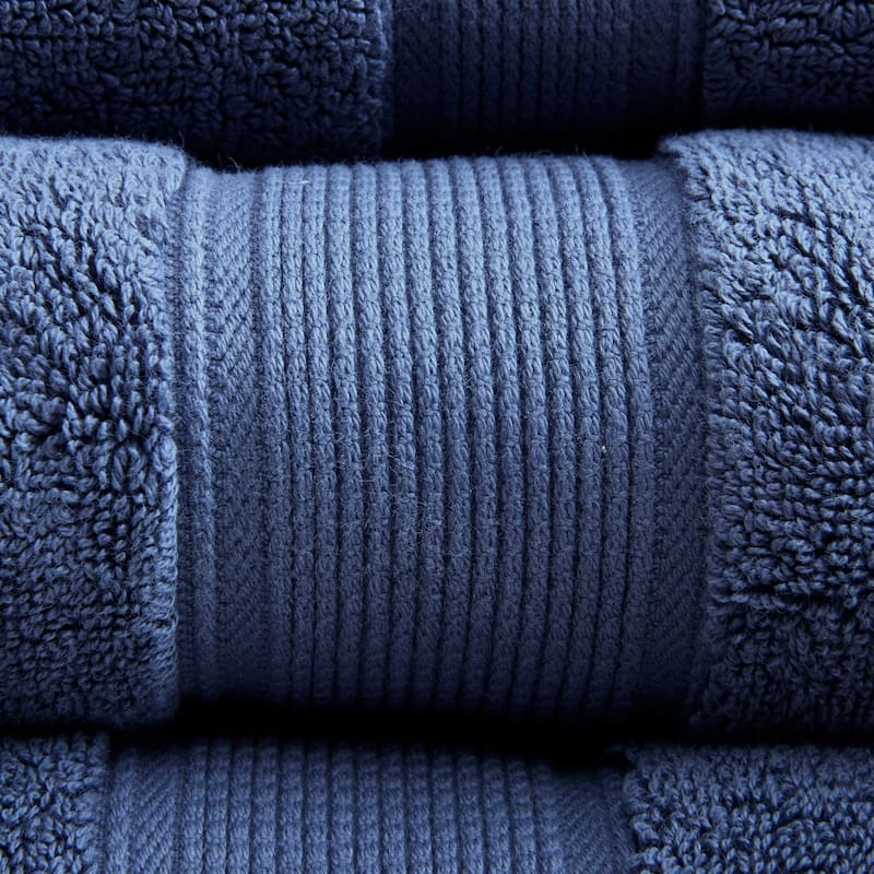 Madison Park Signature Cotton 8-piece Antimicrobial Towel Set