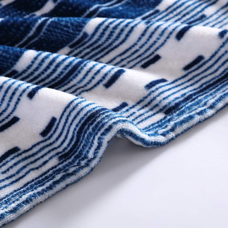 Wrangler Printed Ultra Soft Plush Fleece Throw Blanket