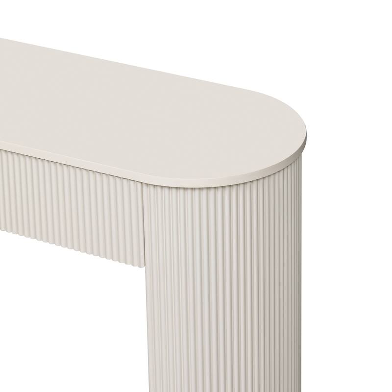 Console Table with sturdy legs and 2 Drawers