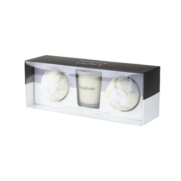 AromaWorks Light Range Petitgrain & Lavender Candle 10cl Small