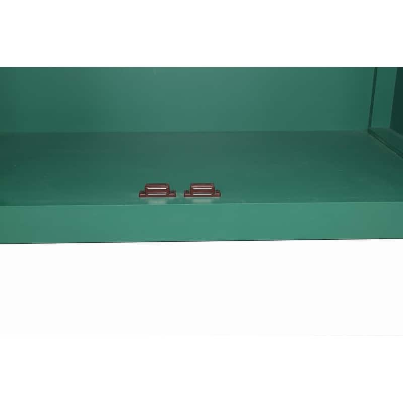 Mid Century Modern 4-Door Wood Buffet and Media Console Cabinet
