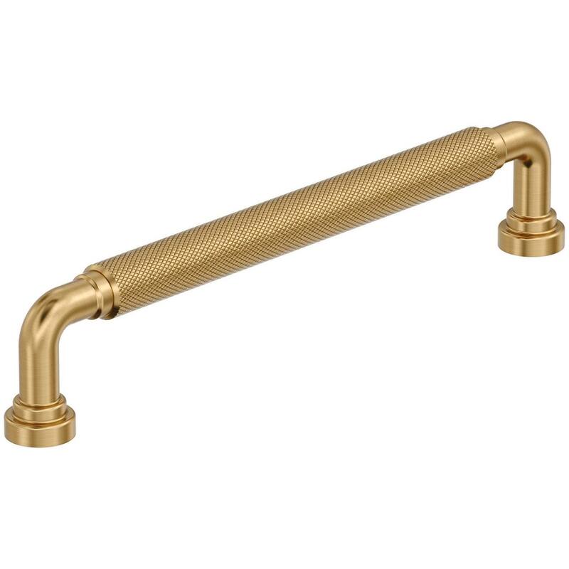 Amerock BP37684 Collet 6-5/16" Center to Center Knurled Handle Cabinet - Champagne Bronze