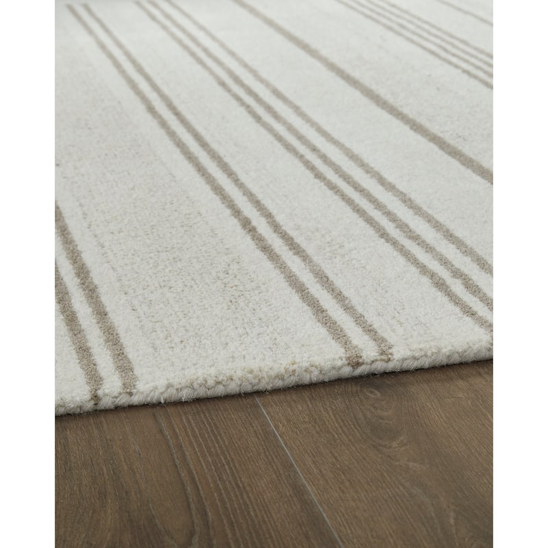 Signature Design by Ashley Gadence Beige/White Area Rug