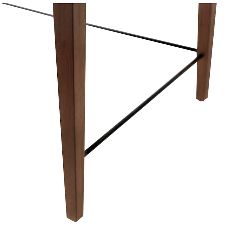 Mid-century Modern Writing Desk, Office Desk, Brown