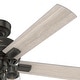 preview thumbnail 14 of 18, Hunter 52" Hartland Ceiling Fan with 3-Light LED Light and Pull Chains - Farmhouse, Transitional