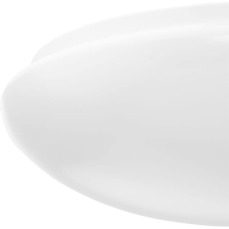 Cloud Collection 5-CCT Integrated LED White Contemporary 11.12" Small Flush Mount Light - 11.12 in x 11.12 in x 3.57 in