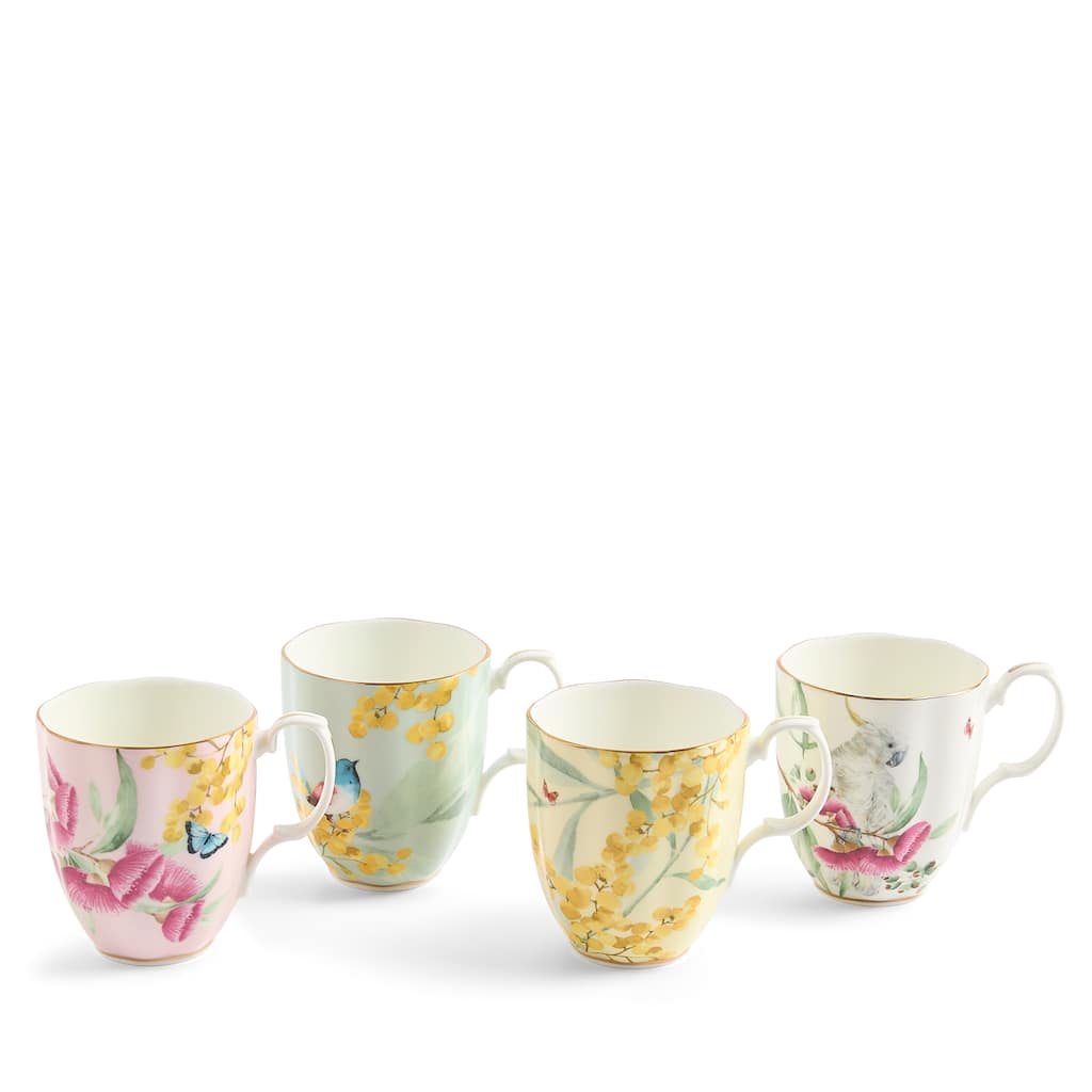 Royal Albert Miranda Kerr Australiana Mug 13.5oz, Set of 4