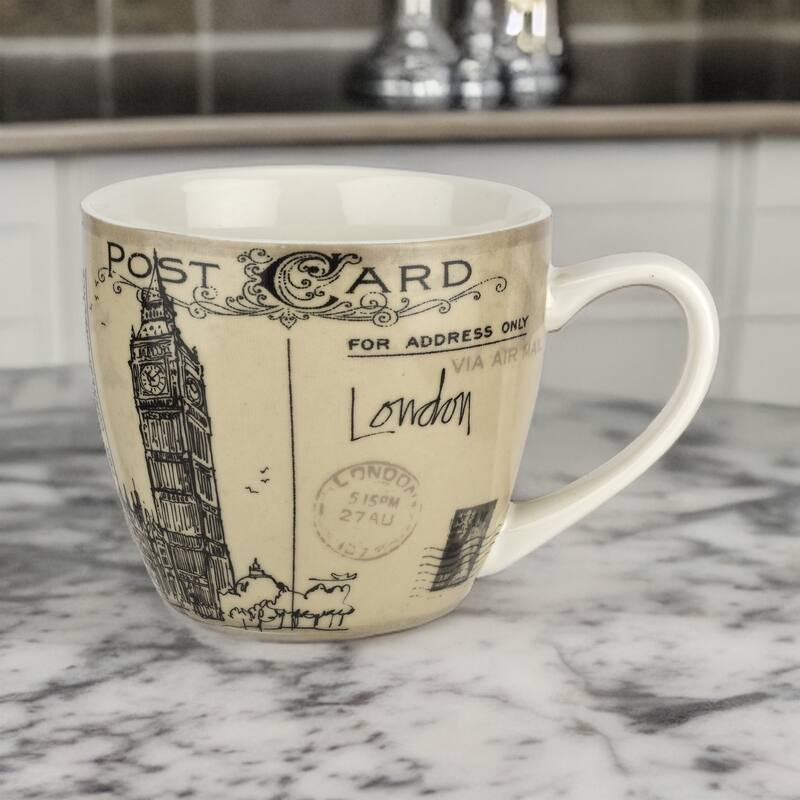 Pimpernel Postcard Sketches 16 oz. Mug