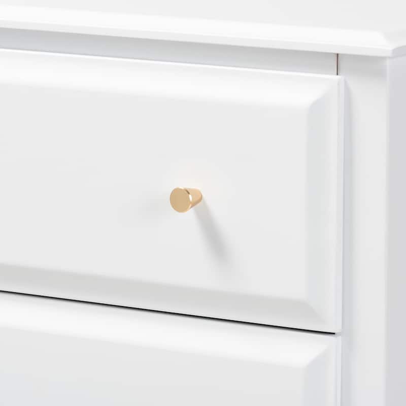 Naomi Classic and Transitional 4-Drawer Bedroom Chest