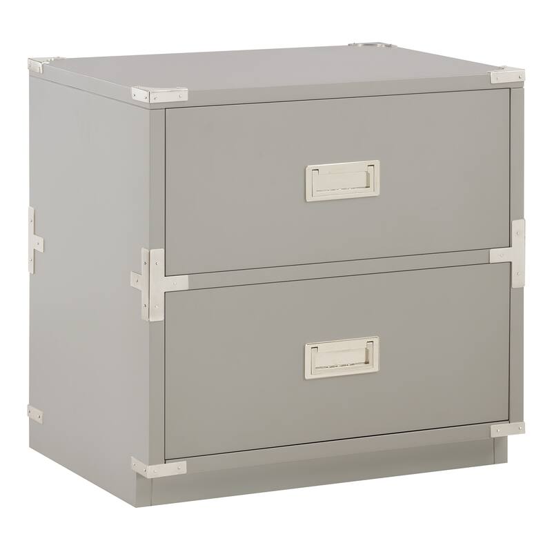 Wellington 2 Drawer Accent Storage Cabinet