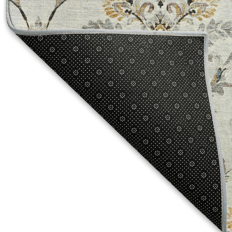 Machine Washable Indoor/ Outdoor Traditional Marrakesh Chantille Rug