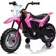 preview thumbnail 18 of 22, Kids Ride on Motorcycle,6 V Electric Motorbike Licensed Honda w/Training Wheels Pink