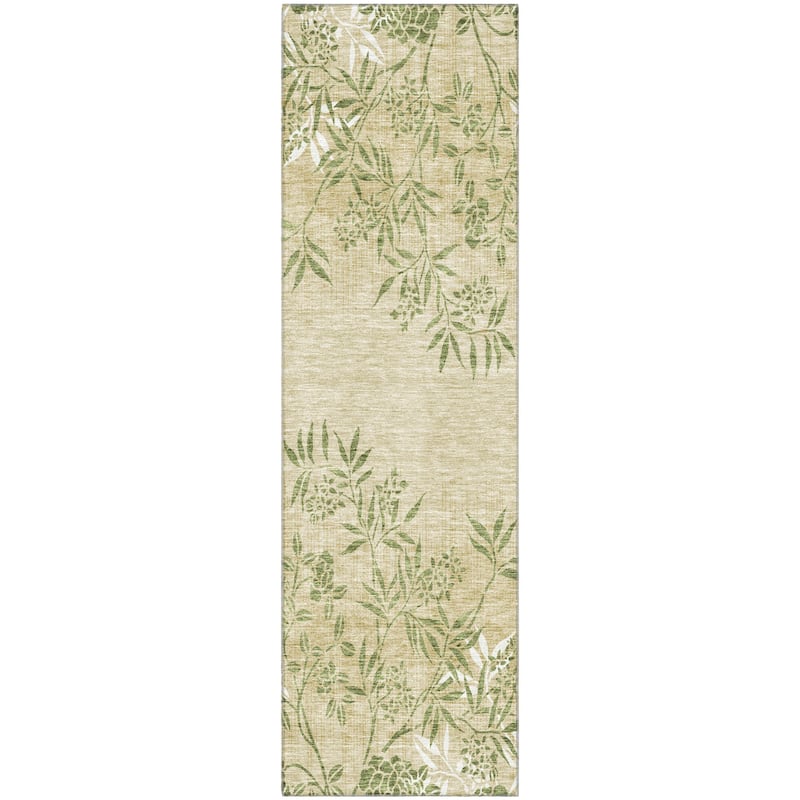 Premium Washable Super Soft Floral Imprints Mayfield Rug