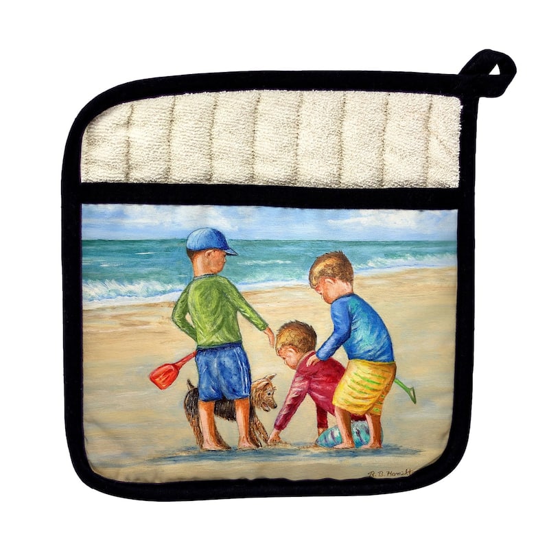 Buried Treasure Pot Holder - 9x9