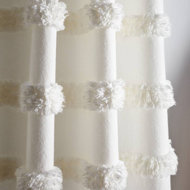 Martha Stewart Water's Edge Back Tab Curtain Panel Pair