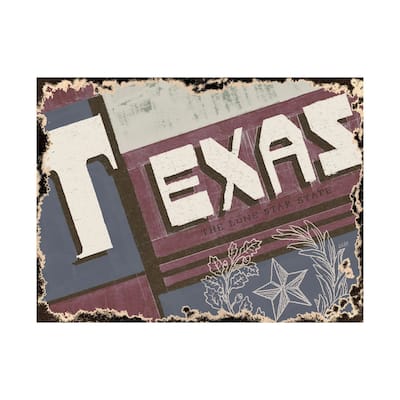 Texas (60 x 45) Canvas Art Print