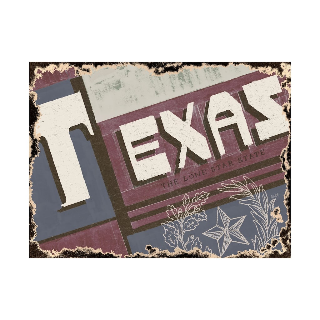 Texas (60 x 45) Canvas Art Print
