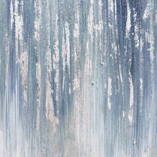 Frozen Rain Textured Metallic Hand Painted Framed Wall Art By Martin Edwards Overstock 33290484