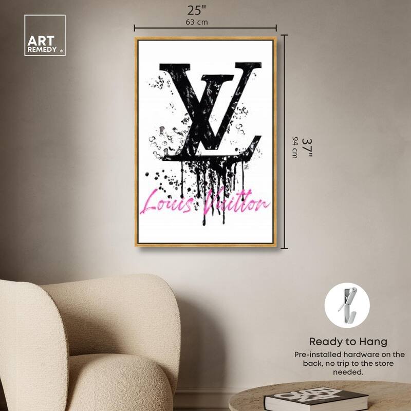 Doll Memories - Louis Drip Canvas by Art Remedy
