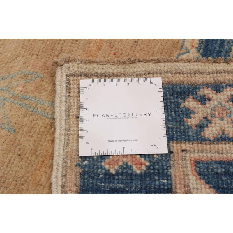 ECARPETGALLERY Hand-knotted Finest Ghazni Brown Wool Rug - 6'6 x 10'0