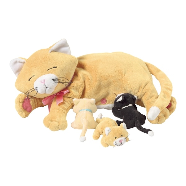 cat with babies toy