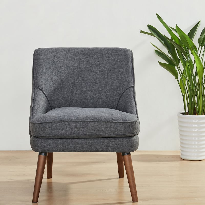 Artdeco Home - Carson Carrington Tagel Accent Chair - Dark Grey