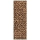 preview thumbnail 7 of 30, SAFAVIEH Handmade Soho Yamina Leopard N.Z. Wool Rug 2'6" x 12' Runner - Beige/Brown - Runner