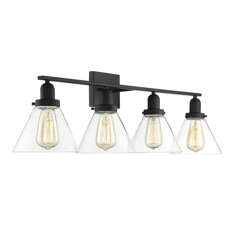 Savoy House Drake 4 Light 38" Wide Bathroom Vanity Light