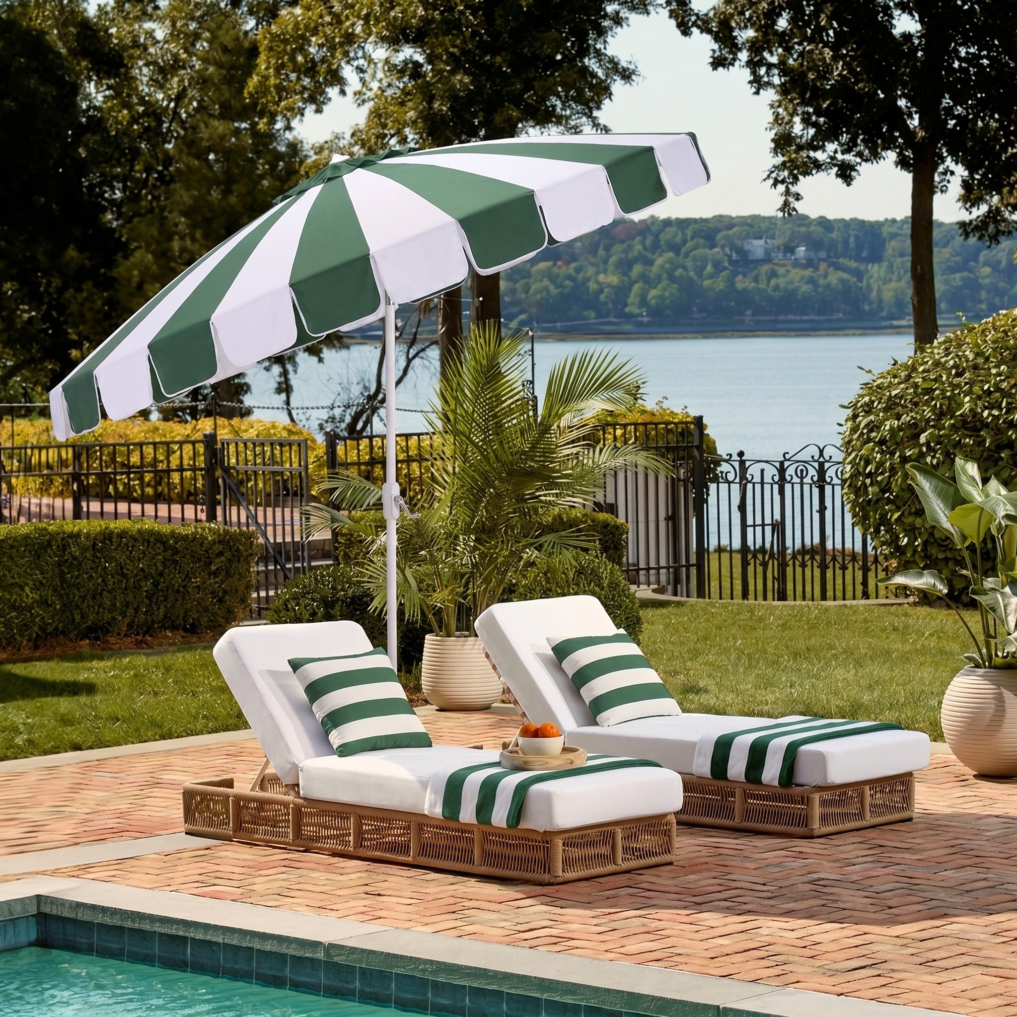 9 foot patio table umbrella Kingdom 9FT Patio Outdoor Umbrella w/Push Button Tilt and Crank, 8 Sturdy Ribs, UV Resistant Waterproof Market Umbrella for Pool, Deck, Backyard, Garden, Apple Green : Patio ensuring firmness and rustproof while providing you with smooth New Patio Umbrella, 9-Feet Outdoor