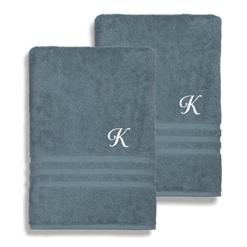 Authentic Hotel and Spa 100% Turkish Cotton 2PC Denzi Bath Sheet Set. - K
