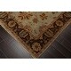 preview thumbnail 7 of 8, Hand Knotted Agra Aqua New Zealand Wool Oriental Area Rug (6x9) - 6' 1'' x 8' 8''
