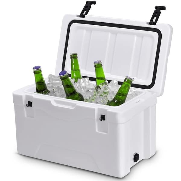 Costway Outdoor Insulated Fishing Hunting Cooler Ice Chest 40 Quart - Bed  Bath & Beyond - 16719586