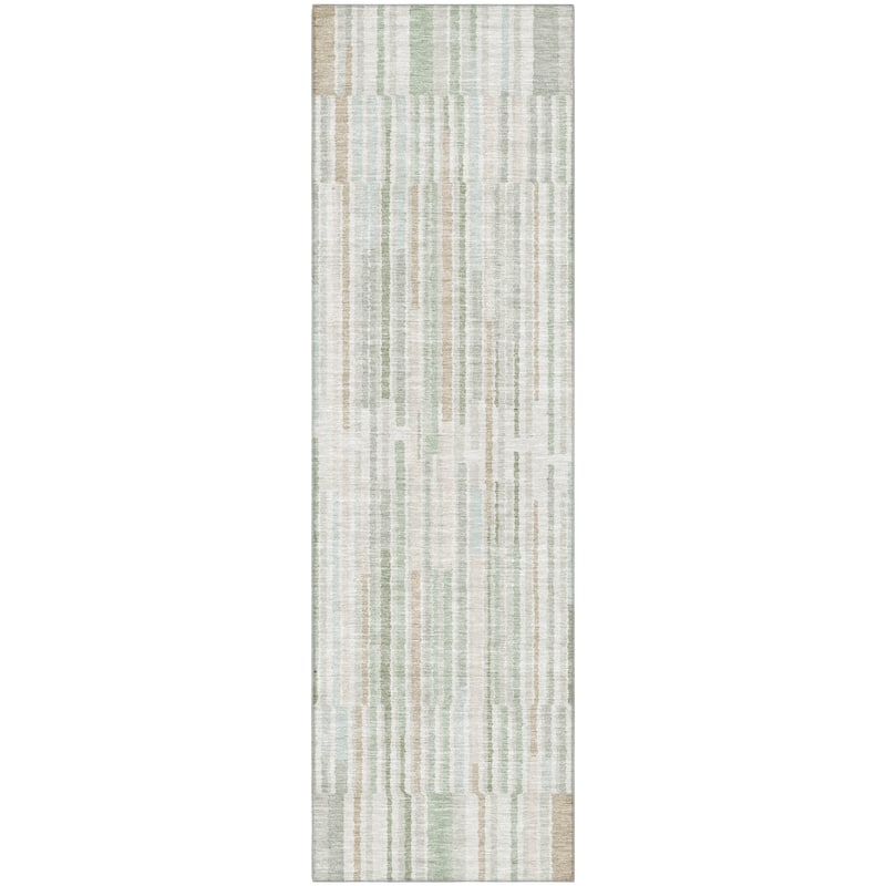 Premium Washable Super Soft Stripe Stack Mayfield Rug