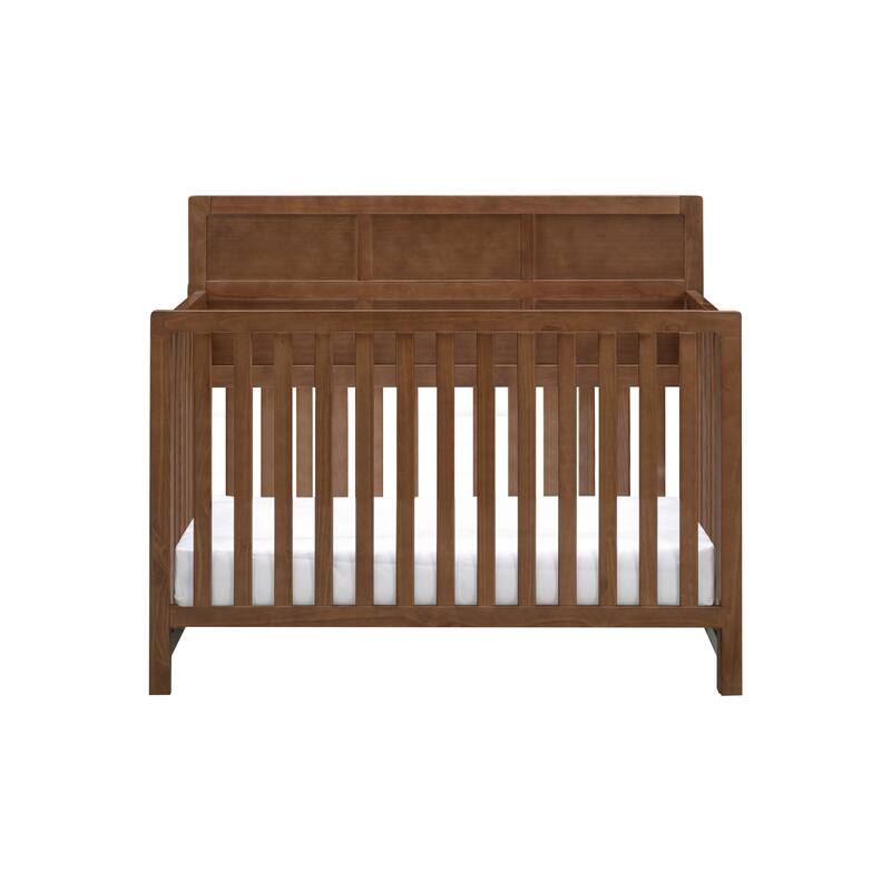 Suite Bebe Reign 4-in-1 Convertible Full Panel Crib - Walnut
