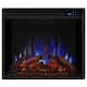 Lynette 56.26" Media Electric Fireplace Gray by Real Flame