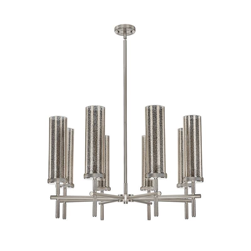 Innovations Lighting Downtown Urban - Lincoln - 8 Light 32" Stem Hung Chandlier