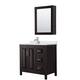 Option Dark Espresso, Chrome Trim, Giotto Quartz Top