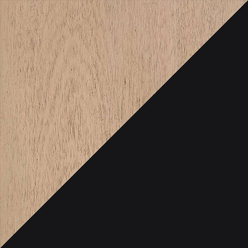 Amara 36 in. Sahara Birch Vanity with White Top and Brushed Gold Hardware - 36" - Sahara Birch with Matte Black Hardware