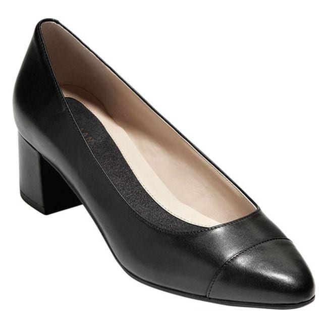 black leather court shoes sale