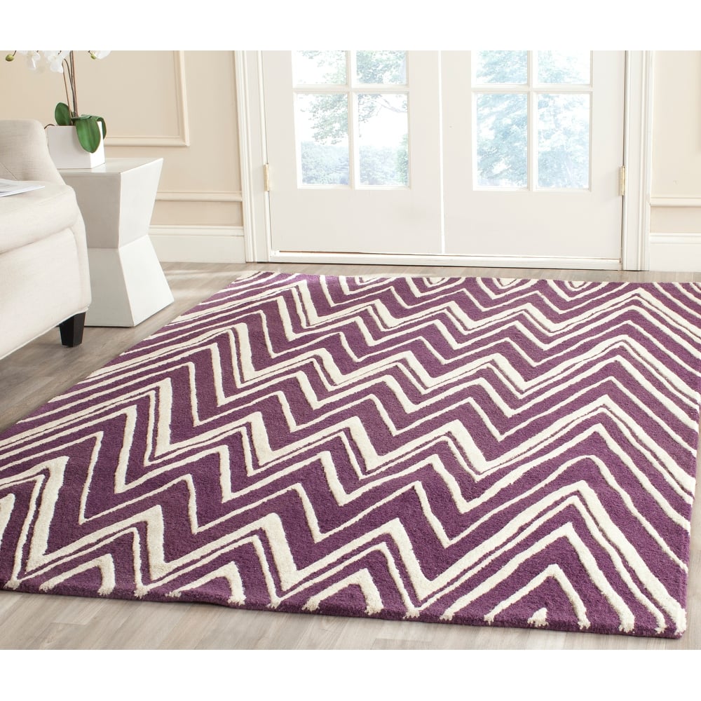 SAFAVIEH Handmade Cambridge Fumiko Modern Moroccan Wool Rug