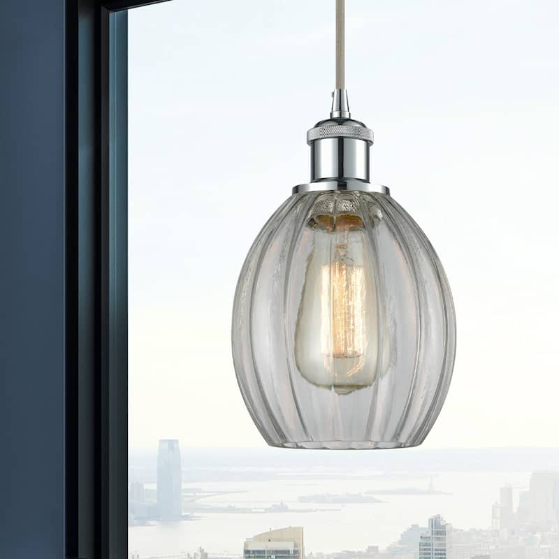 Innovations Lighting Eaton 6" Wide Mini Pendant - Cord Suspension