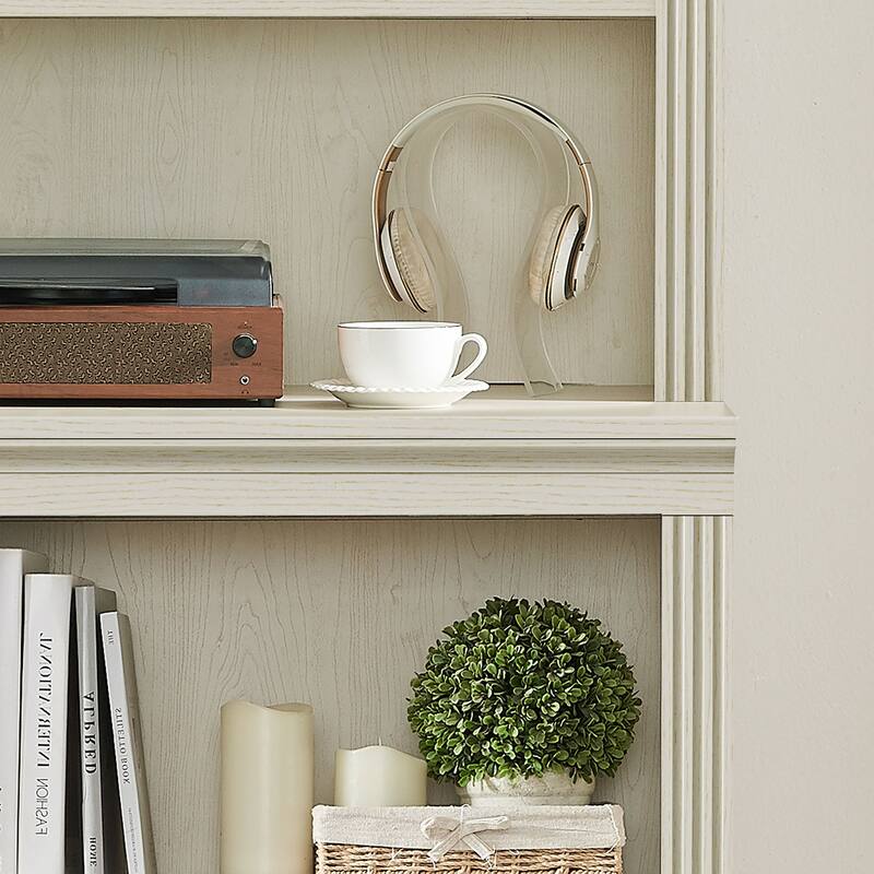 Halston 72.5" Tall Modular Bookcases Bookshelves 5-Tier Display Shelves Organizer and Storage