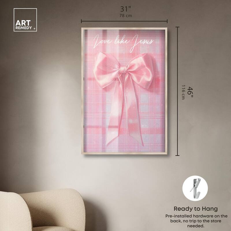 Love Like Jesus Bow Shadowbox by Art Remedy