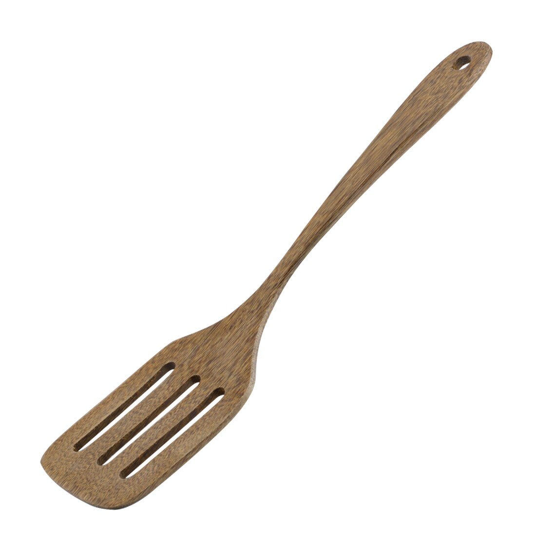 slotted wooden spatula