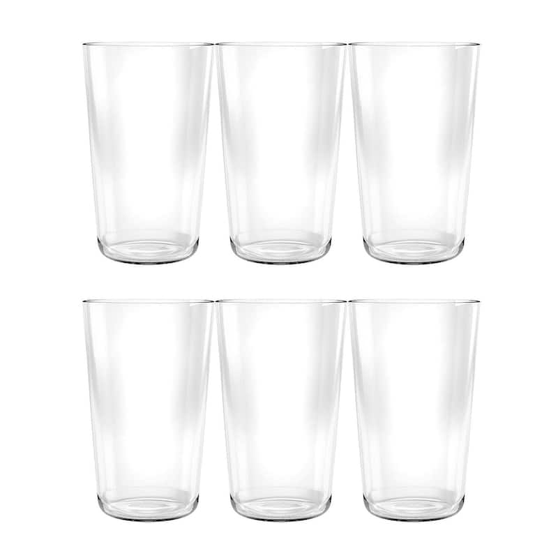 Abode Homewares Tritan™ Simple Drinking Glass - Clear - 21.4 oz - Set of 6 - Set of 6